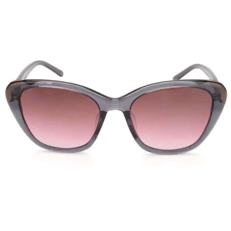 Designer Pink Gradient Lens Cat Eye Sunglasses