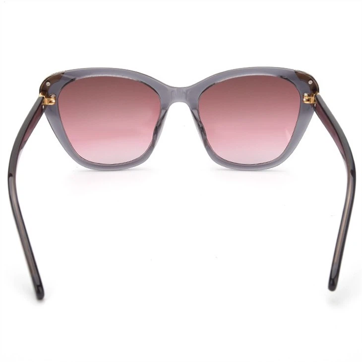 Designer pink gradient lens cat eye sunglasses (2)
