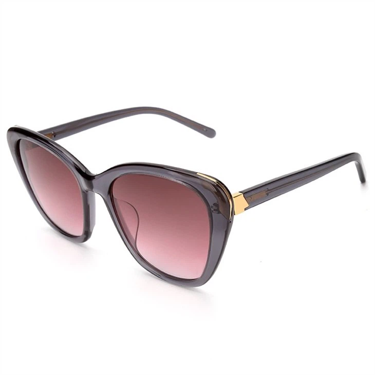 Designer pink gradient lens cat eye sunglasses (3)
